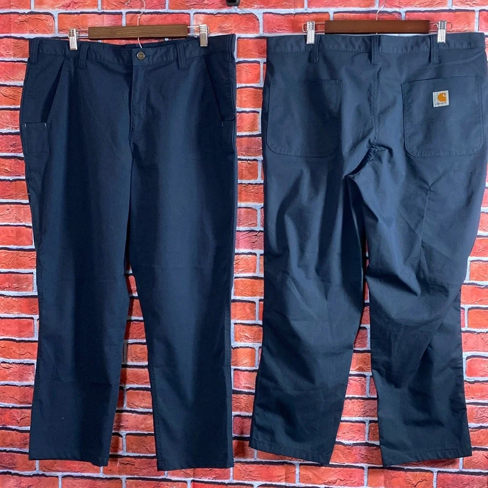 Carhartt Men's Relaxed Fit Flex‎ Work Pants 74533-20 Bundle Lot of 2 (36x28)